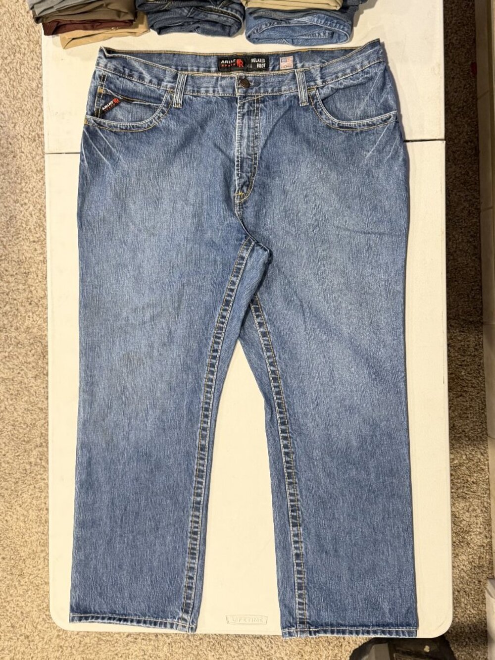 Ariat M4 Relaxed Boot Cut Jeans 42x30 Flame Resistant